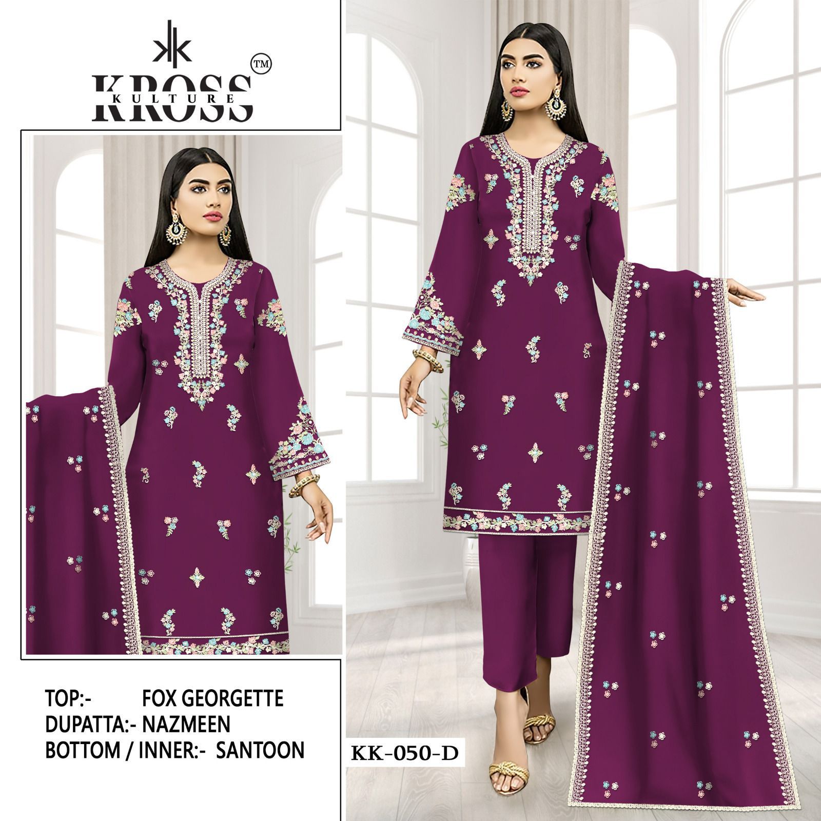 KROSS KULTURE KK 050 SERIES PAKISTANI SUITS