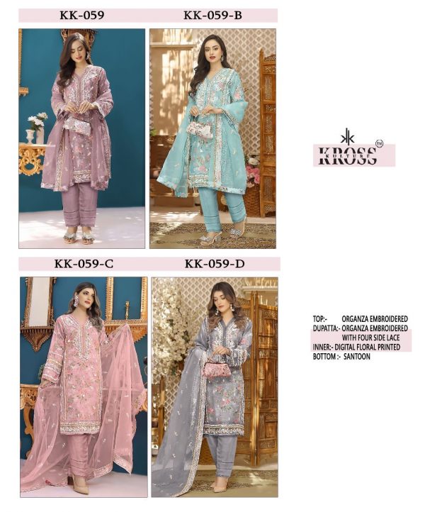 KROSS KULTURE KK 059 SERIES PAKISTANI SUITS