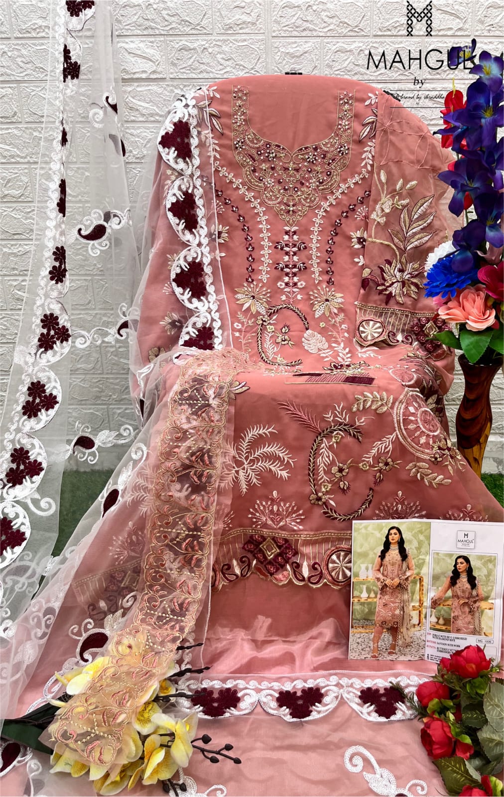 MAHGUL MG 1006 PAKISTANI SUITS BY SHRADDHA