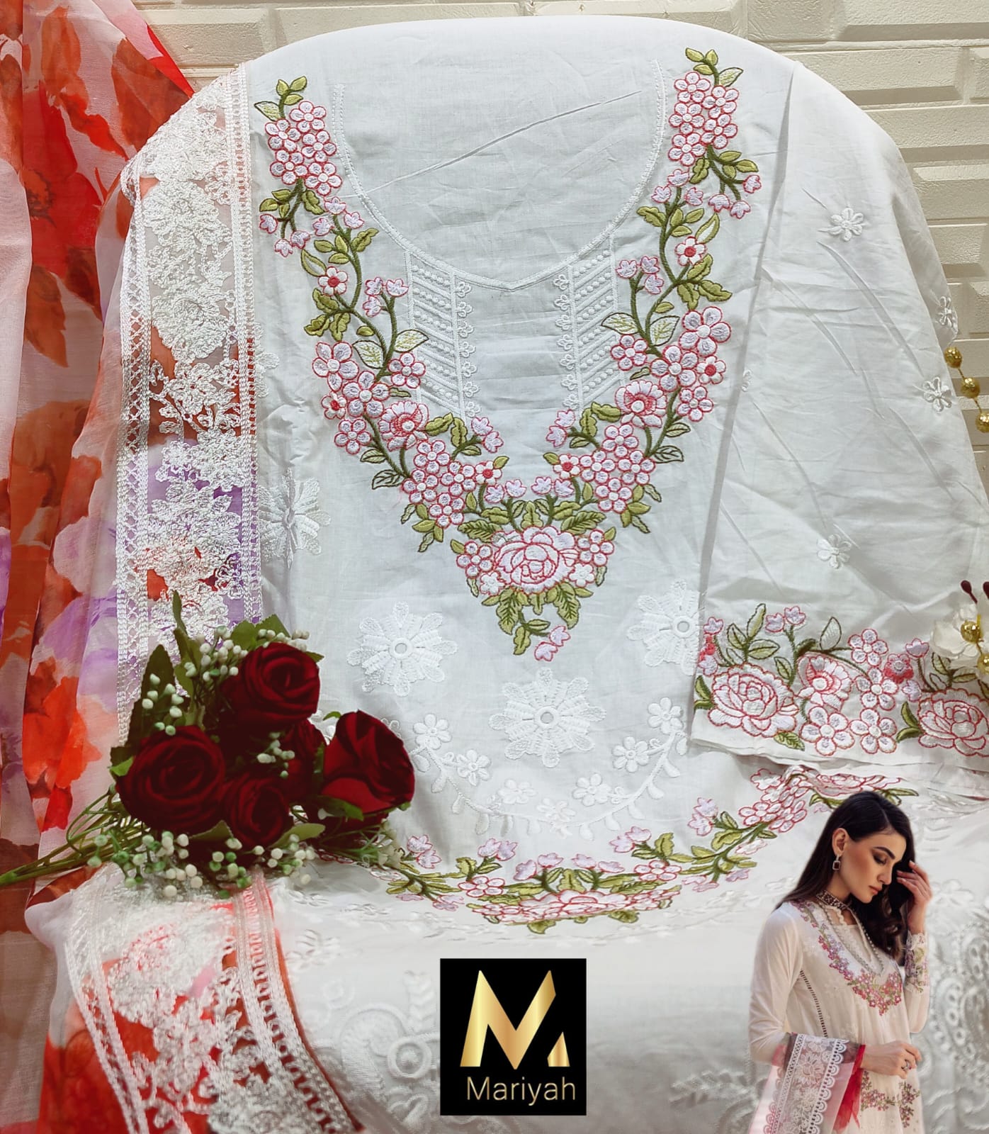 MARIYAH DESIGNER M 200 PAKISTANI SUITS