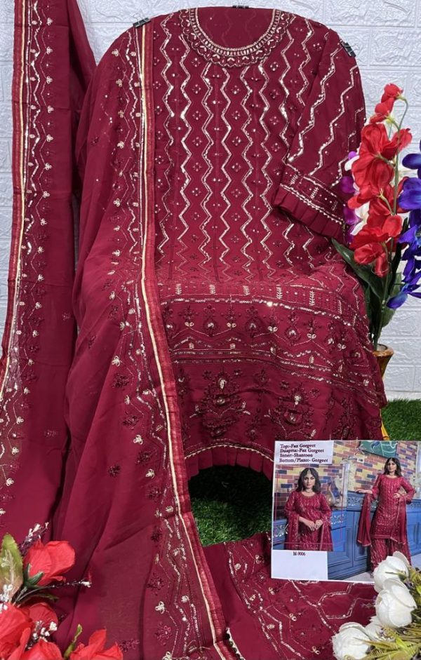 MISHAAL FAB M 9006 PAKISTANI SUITS IN INDIA