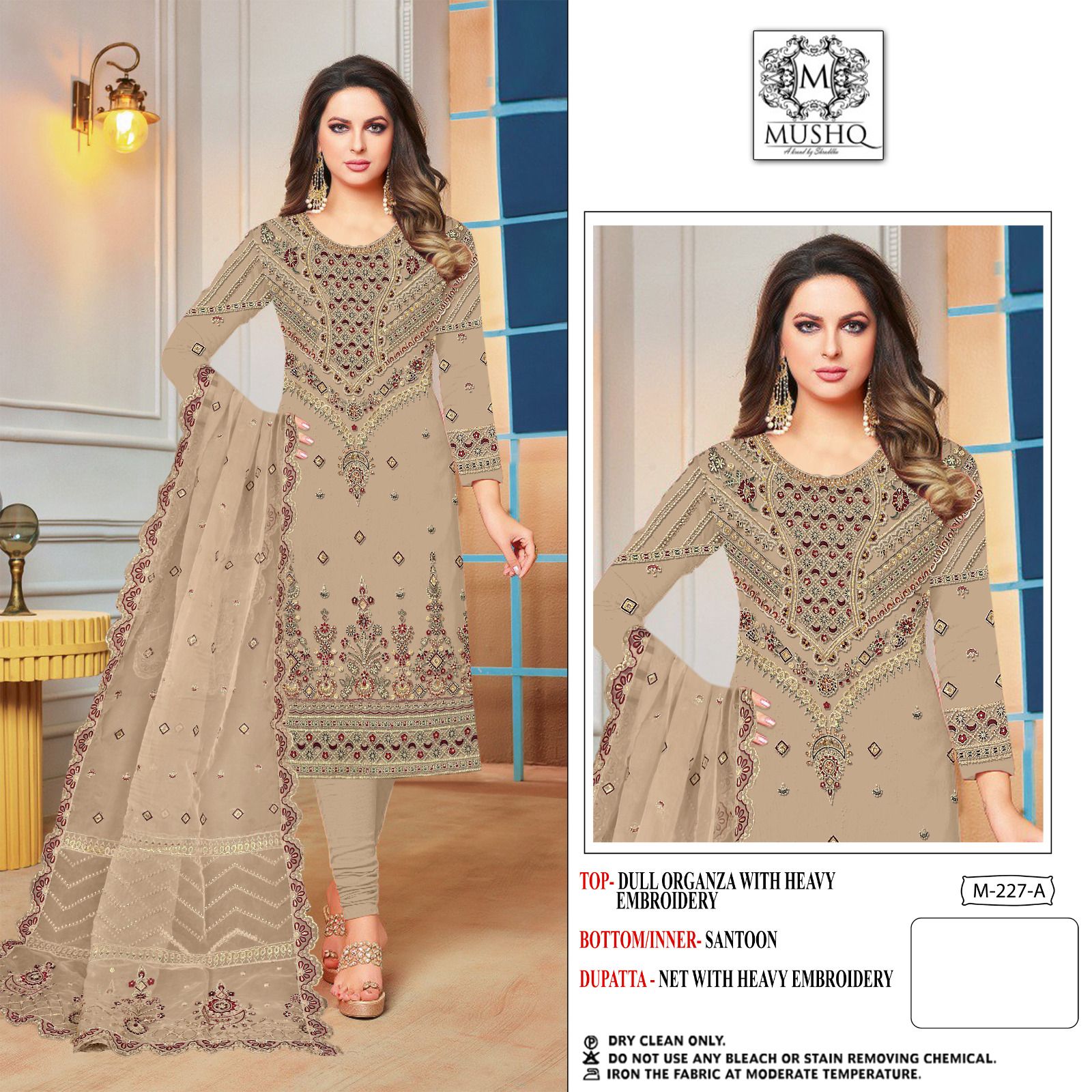 MUSHQ M 227 SERIES SALWAR SUITS BY SHRADDHA