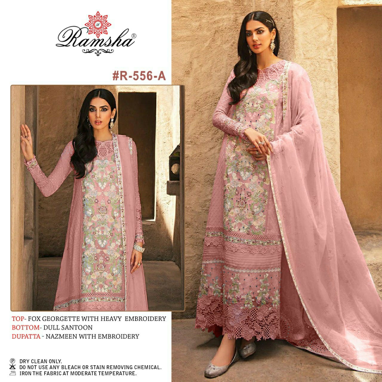 RAMSHA FASHION R 556 A TO D SALWAR SUITS