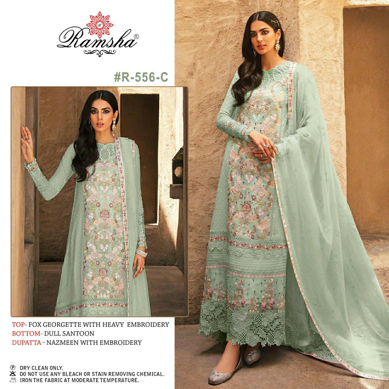 RAMSHA FASHION R 556 A TO D SALWAR SUITS