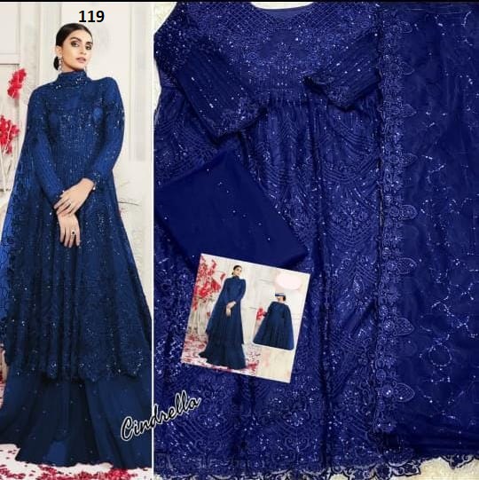 ROSE TEX 119 SALWAR SUITS WHOLESALE IN COLOURS