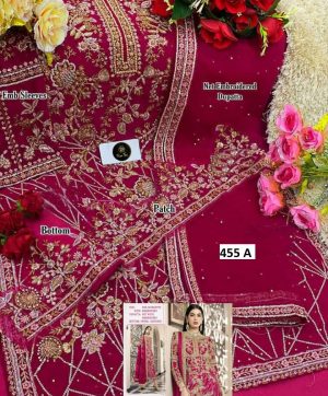 ROSE TEX 455 A PAKISTANI SALWAR SUITS WHOLESALE