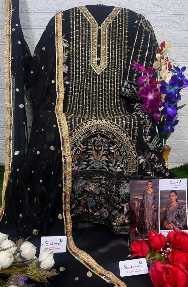 SERINE S 114 PAKISTANI SUITS MANUFACTURER