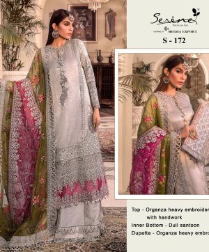 SERINE S 172 PAKISTANI SUITS MANUFACTURER