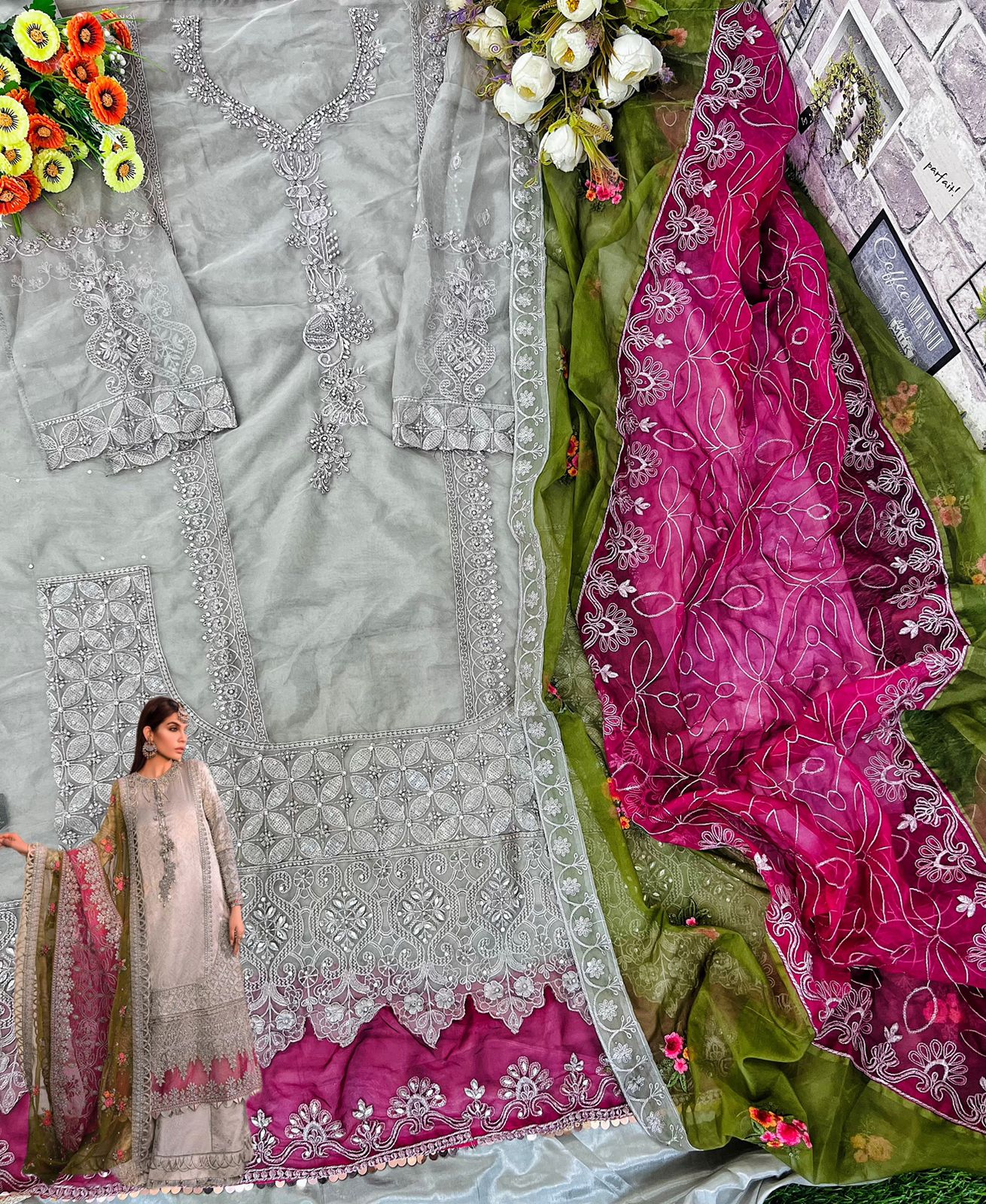 SERINE S 172 PAKISTANI SUITS MANUFACTURER