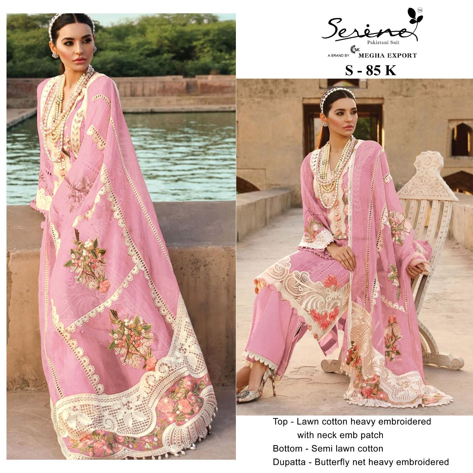 SERINE S 85 I TO M SALWAR SUITS MANUFACTURER