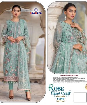 SHANAYA FASHION S 144 ROSE HAND CRAFT SUITS