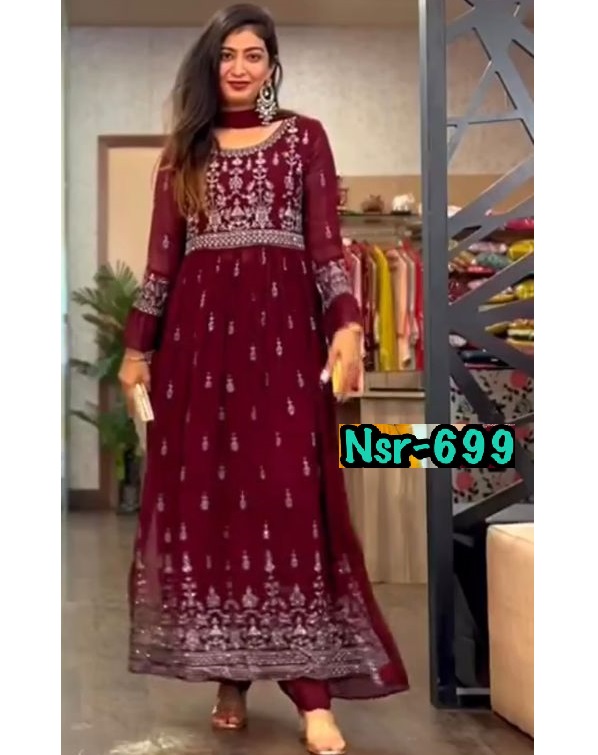 SHREE HARI NSR 699 A DESIGNER SUITS IN INDIA