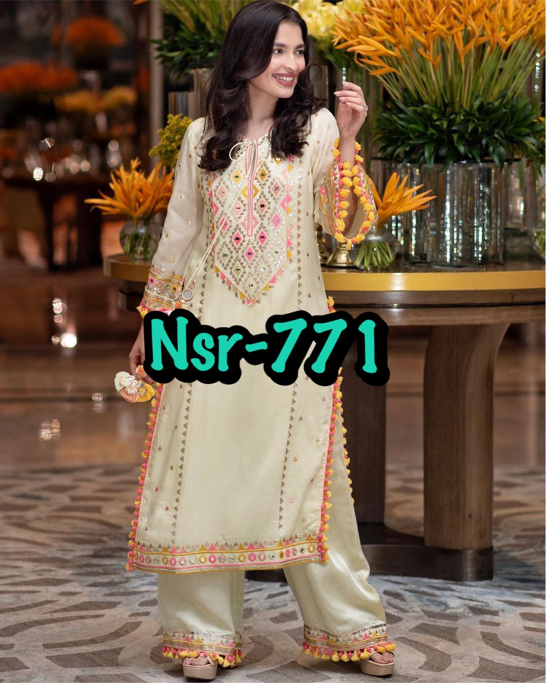 SHREE HARI NSR 771 A DESIGNER SUITS MANUFACTURER