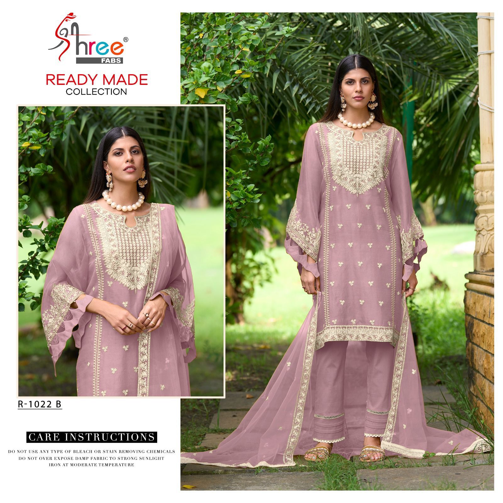 SHREE FABS R 1022 B TO E READYMADE SALWAR SUITS