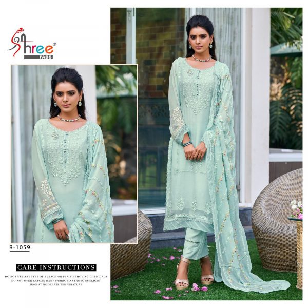 SHREE FABS R 1059 READYMADE PAKISTANI SUITS