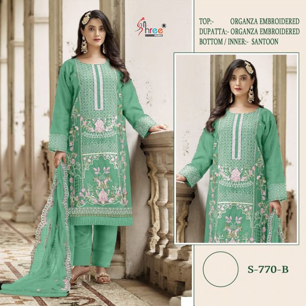 SHREE FABS S 770 SERIES PAKISTANI SUITS