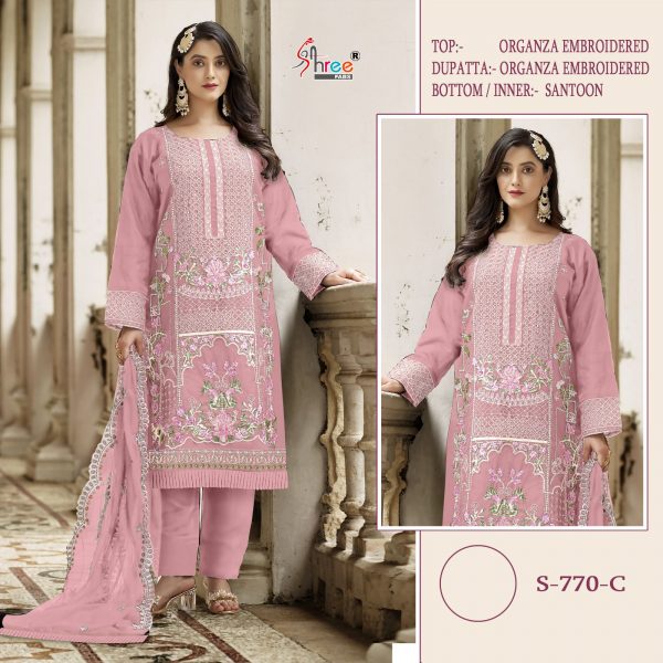 SHREE FABS S 770 SERIES PAKISTANI SUITS