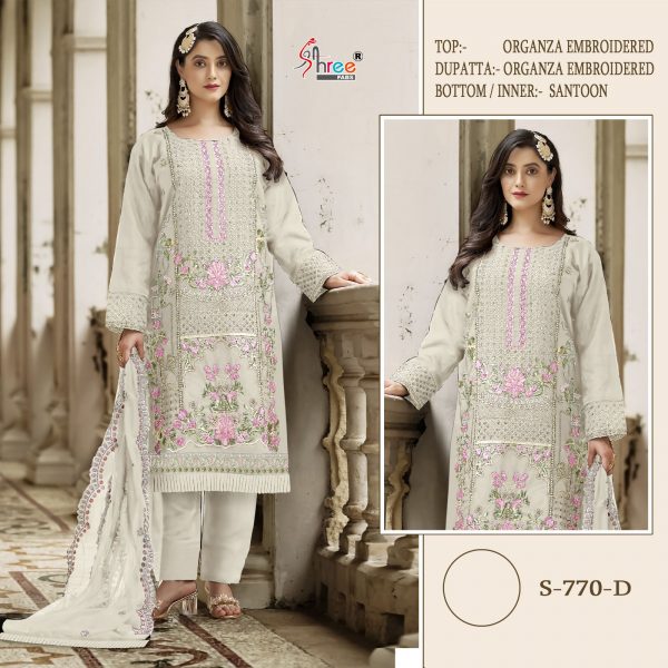 SHREE FABS S 770 SERIES PAKISTANI SUITS