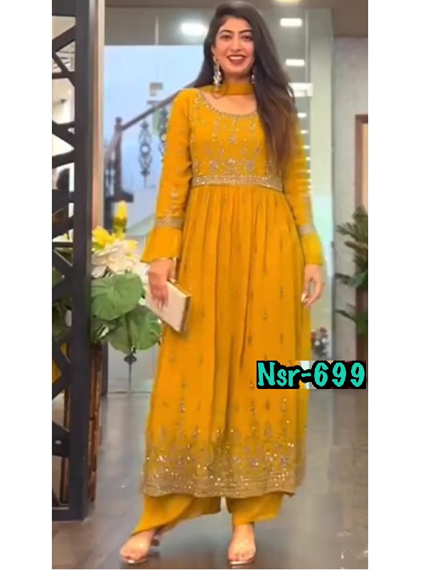 SHREE HARI NSR 699 B DESIGNER SUITS IN INDIA