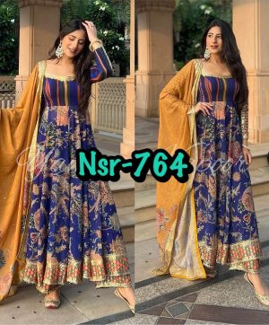 SHREE HARI NSR 764 DESIGNER SUITS WHOLESALE