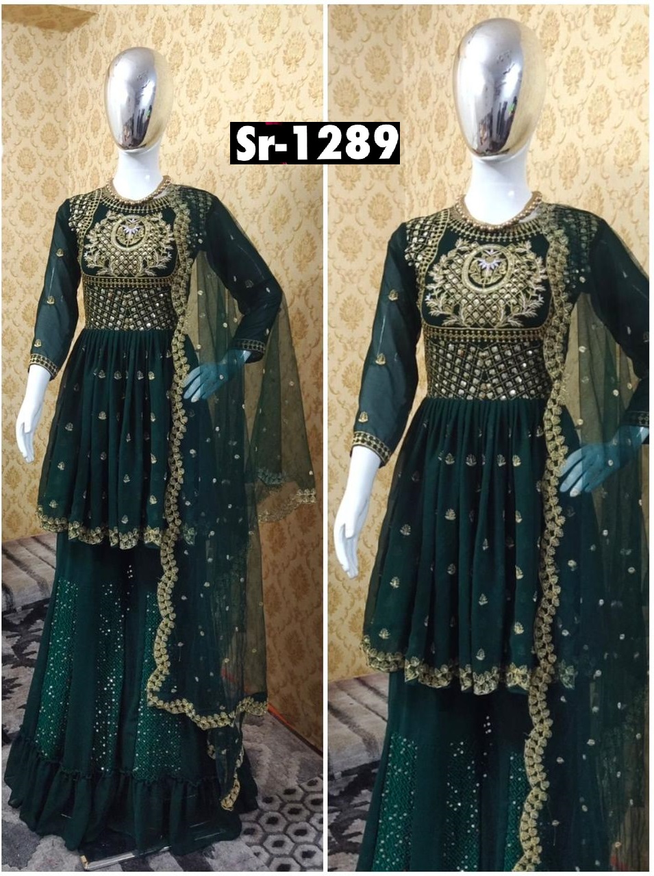 SHREE HARI SR 1289 C DESIGNER SUITS WHOLESALE