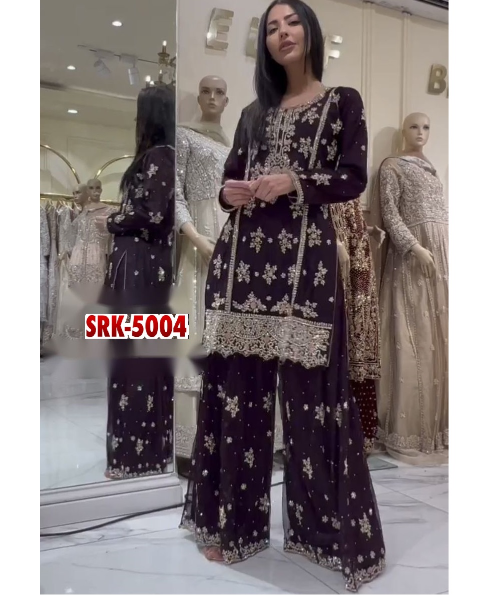 SHREE HARI SRK 5004 A DESIGNER SUITS WHOLESALE