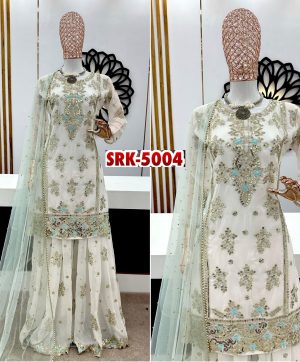 SHREE HARI SRK 5004 B DESIGNER SUITS WHOLESALE