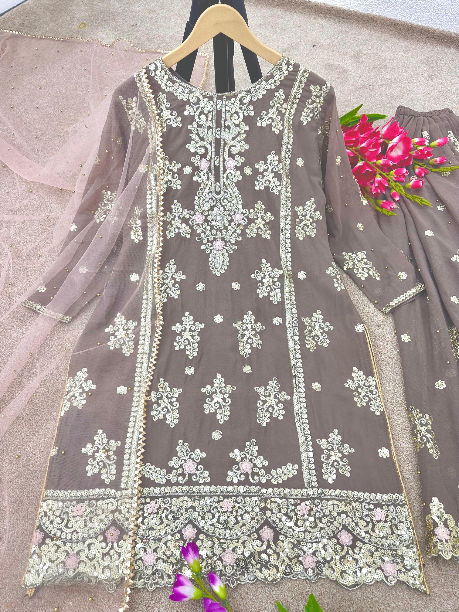 SHREE HARI SRK 5004 E DESIGNER SUITS WHOLESALE