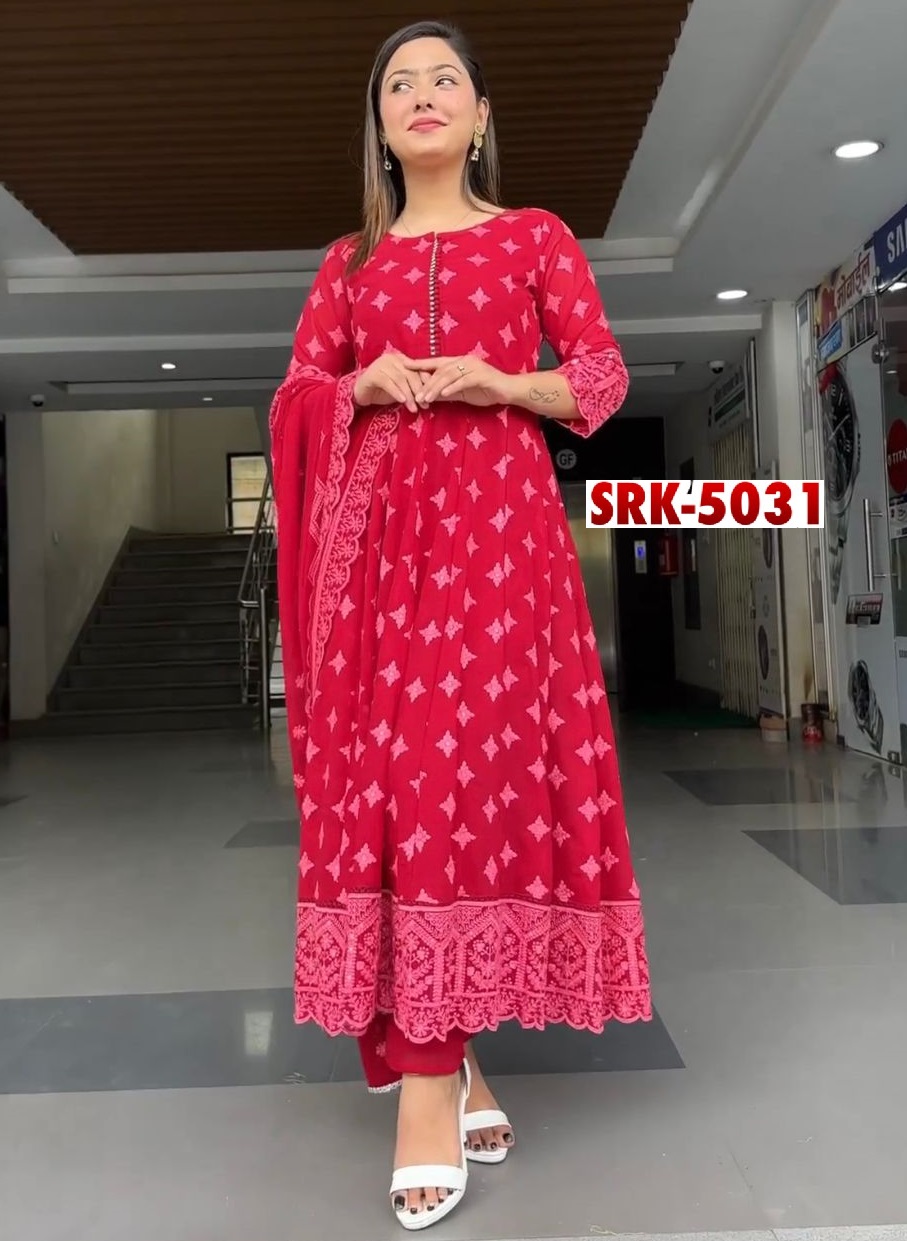 SHREE HARI SRK 5031 B DESIGNER SUITS WHOLESALE