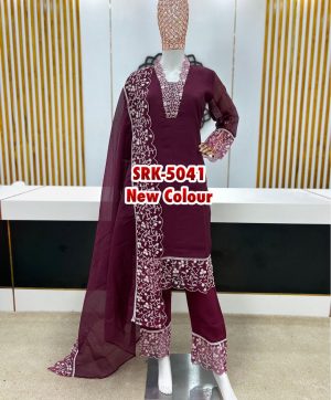 SHREE HARI SRK 5041 E DESIGNER SUITS WHOLESALE