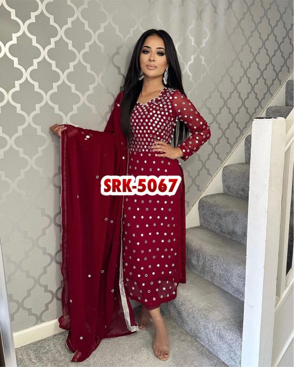 SHREE HARI SRK 5067 DESIGNER SUITS WHOLESALE