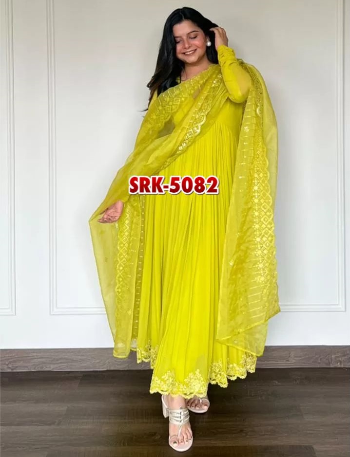 SHREE HARI SRK 5082 DESIGNER GOWN WHOLESALE