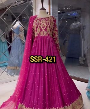 SHREE HARI SSR 421 DESIGNER GOWN MANUFACTURER