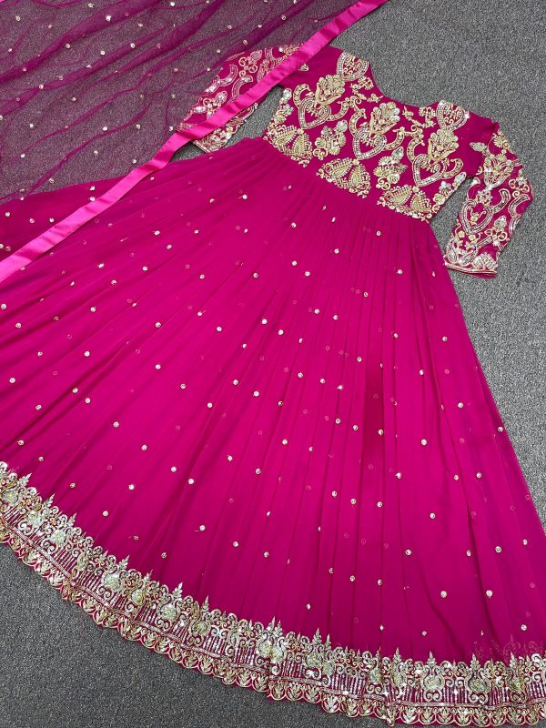 SHREE HARI SSR 421 DESIGNER GOWN MANUFACTURER