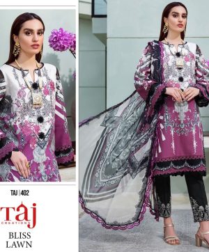 TAJ CREATIONS 402 BLISS LAWN COLLECTION WHOLESALE