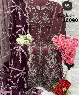 VS FASHION 12040 PAKISTANI SUITS WHOLESALE