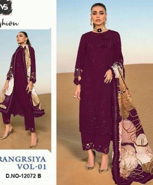 VS FASHION 12072 B RANGRSIYA VOL 1 PAKISTANI SUITS