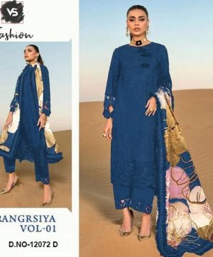 VS FASHION 12072 D RANGRSIYA VOL 1 PAKISTANI SUITS