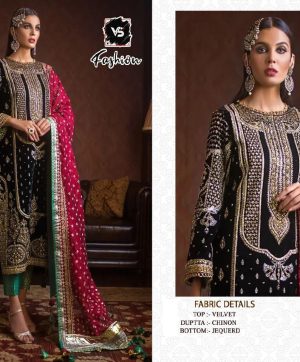 VS FASHION 1217 VELVET SALWAR SUITS WHOLESALE