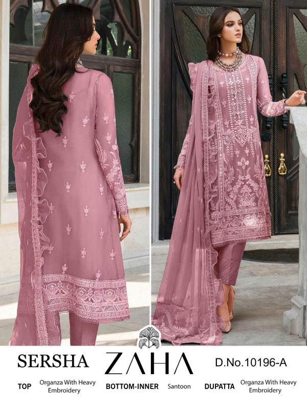 ZAHA 10196 SERSHA SERIES PAKISTANI SUITS IN INDIA