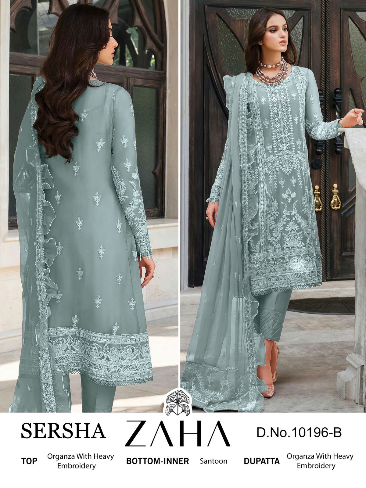 ZAHA 10196 SERSHA SERIES PAKISTANI SUITS IN INDIA