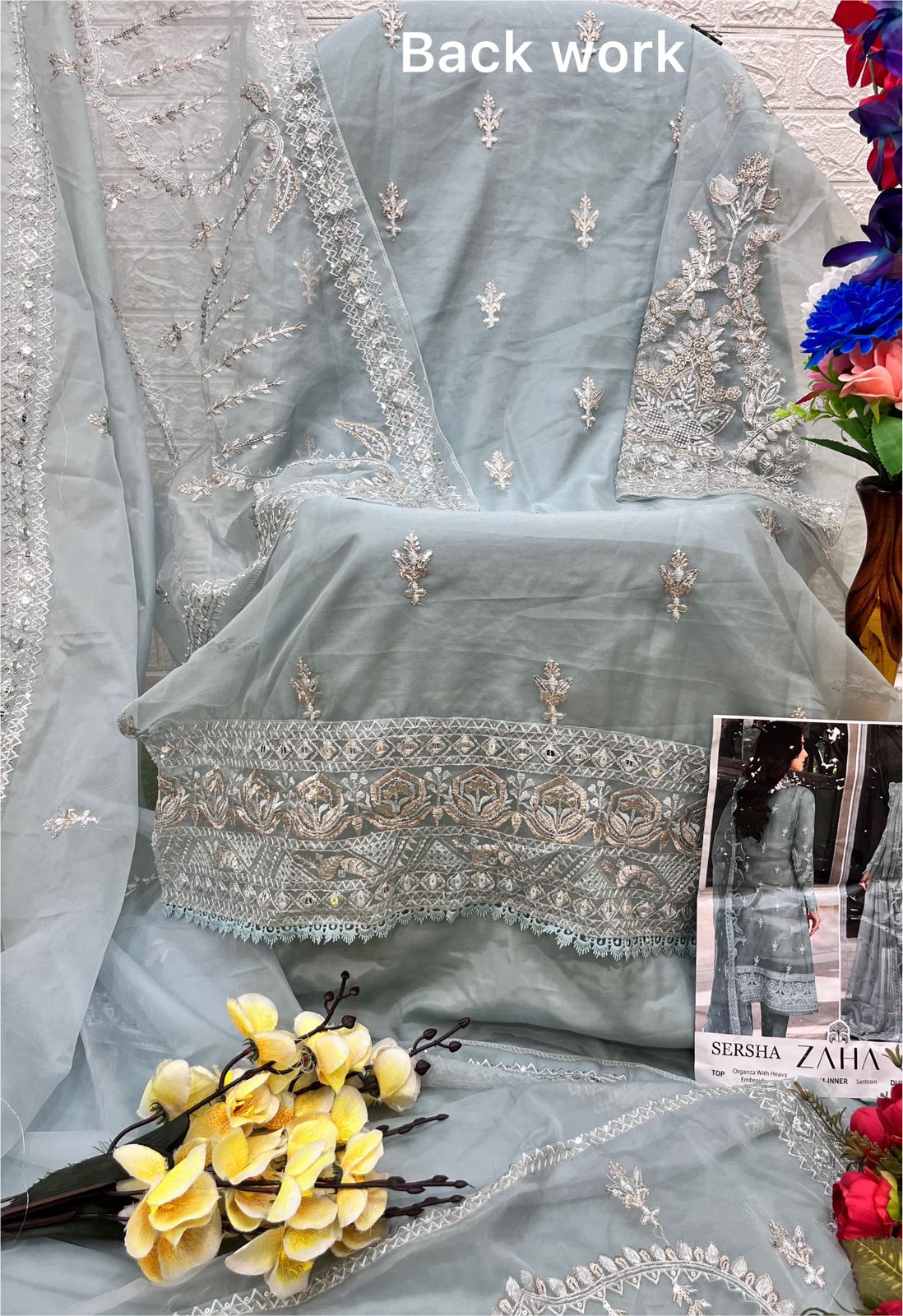 ZAHA 10196 SERSHA SERIES PAKISTANI SUITS IN INDIA