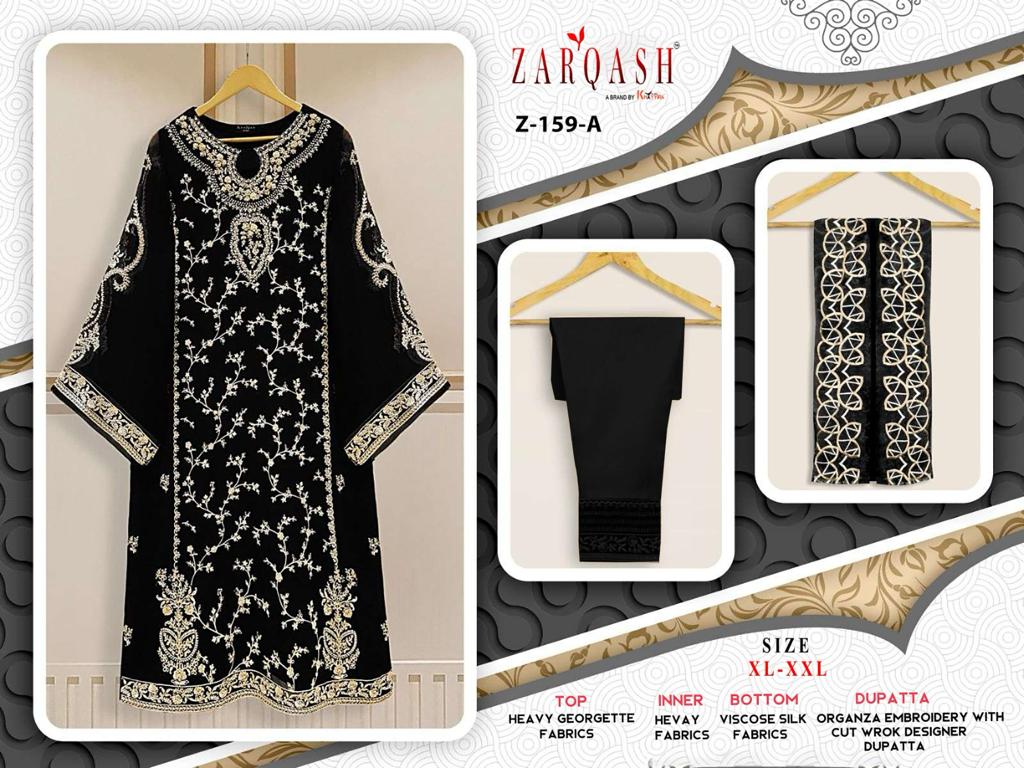 ZARQASH Z 159 A READYMADE SUITS WHOLESALE