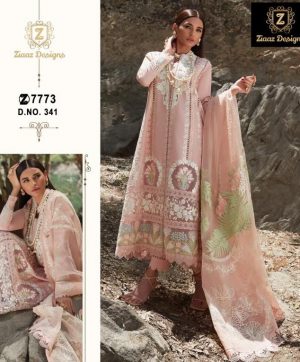 ZIAAZ DESIGNS 341 PAKISTANI SUITS IN INDIA