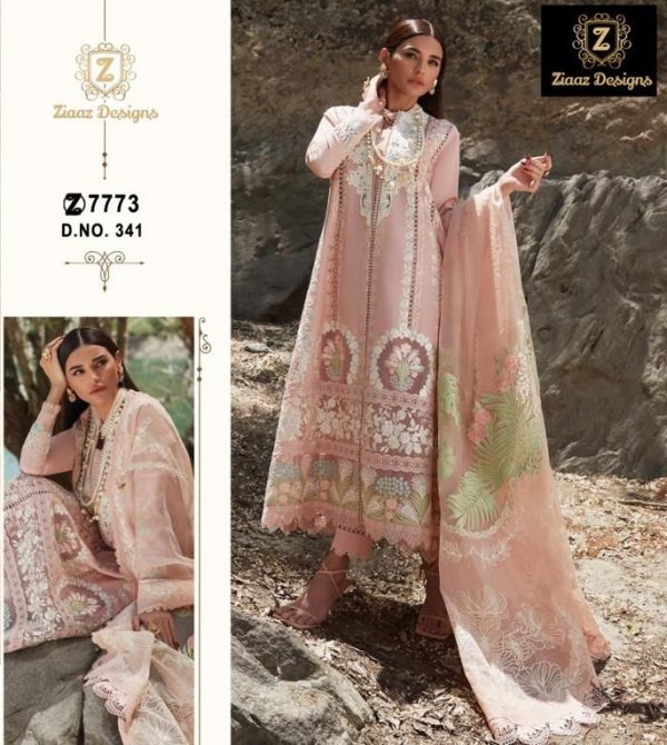 ZIAAZ DESIGNS 341 PAKISTANI SUITS IN INDIA