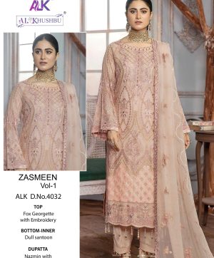 AL KHUSHBU ALK 4032 ZASMEEN VOL 1 SALWAR SUITS