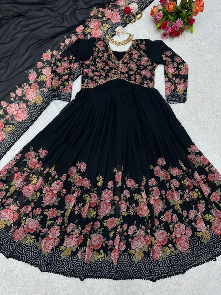 ASIM JOFA BLACK READYMADE COLLECTION WHOLESALE