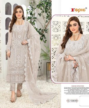 FEPIC C 1335 B ROSEMEEN PAKISTANI SUITS