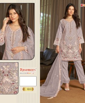 FEPIC C 1633 C ROSEMEEN PAKISTANI SUITS IN INDIA