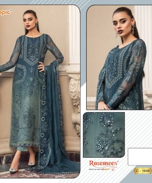 FEPIC C 1648 ROSEMEEN PAKISTANI SUITS IN INDIA